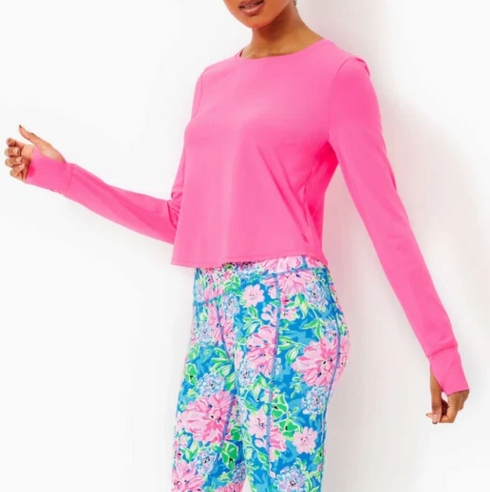 Luxletic Active Tee Sz M Roxie Pink